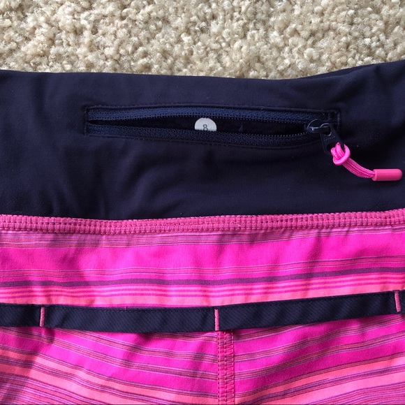 Lululemon Speed Short Pow Pink Elevation Stripe 8 - Picture 4 of 6